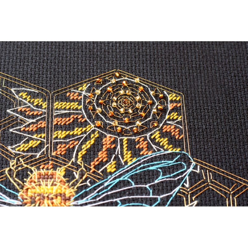 Cross-stitch kits Bee paradise