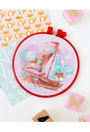 Cross-stitch kits Under sail